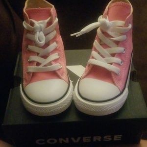 BRAND NEW IN BOX!!! Pink Converse All-Stars